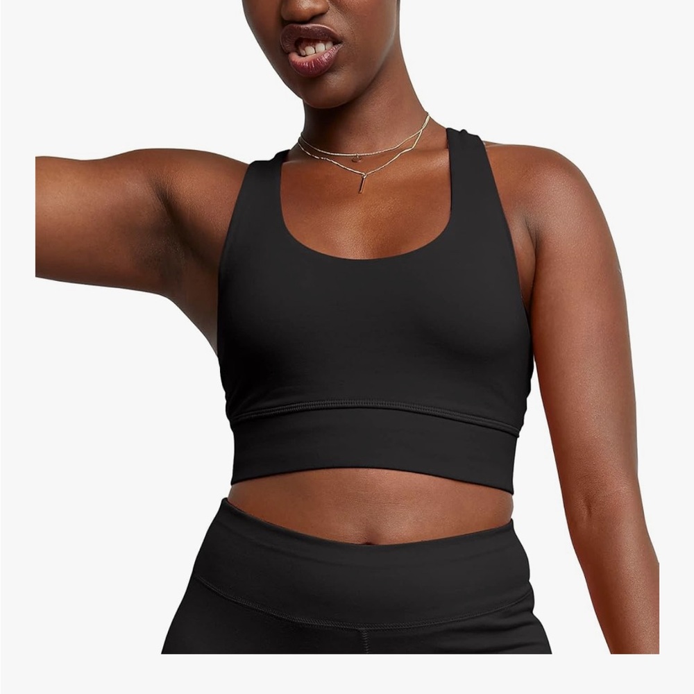 Hanes originals women’s longline sports bra - Picture 1 of 7